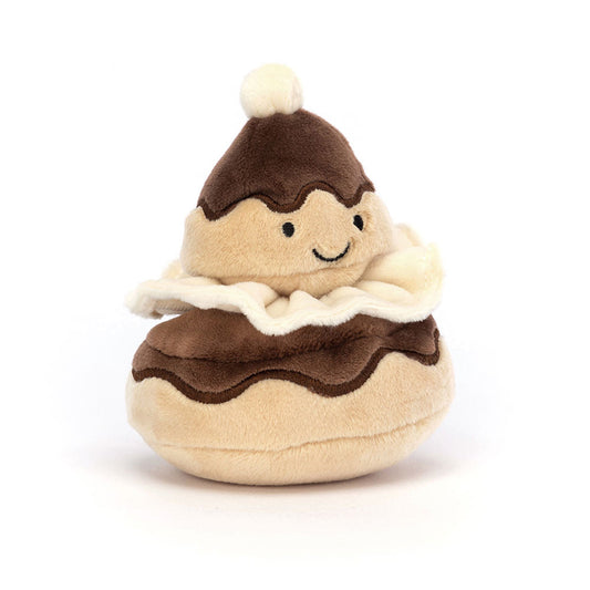 Jellycat Pretty Patisserie Religieuse (Pre-order: Restock in 2-3 weeks)