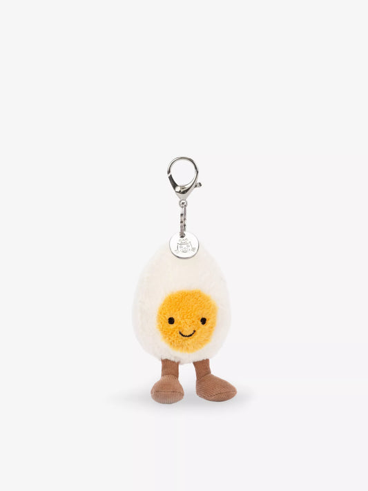 Jellycat Amuseable Happy Boiled Egg bag charm