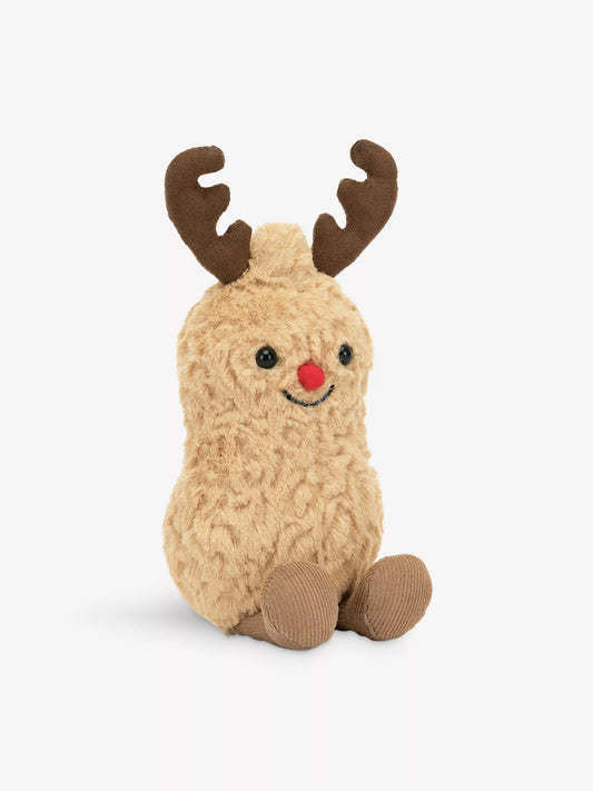 Jellycat Amuseables Peanut Reindeer soft toy (Pre-order: Restock in late Oct)