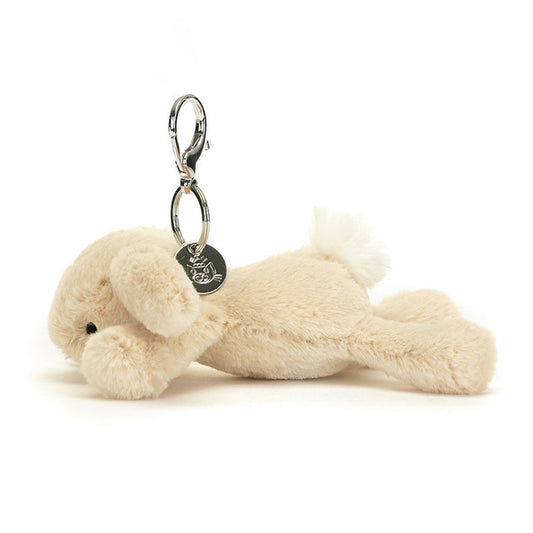 Jellycat Smudge Rabbit soft bag charm 13cm