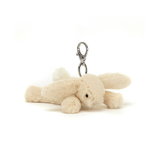 Jellycat Smudge Rabbit soft bag charm 13cm