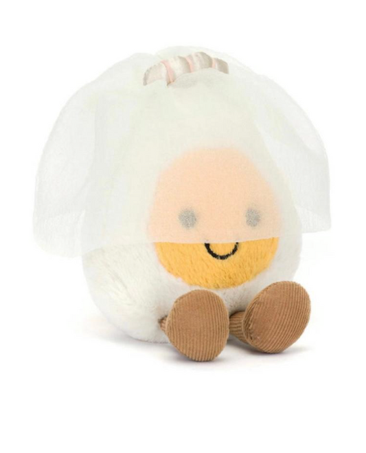 Jellycat Amuseables Boiled Egg Bride (Pre-order: Restock in 2-3 weeks)