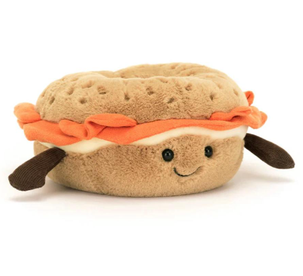 Jellycat Amuseables Bagel (Pre-order: Restock in 2-3 weeks)