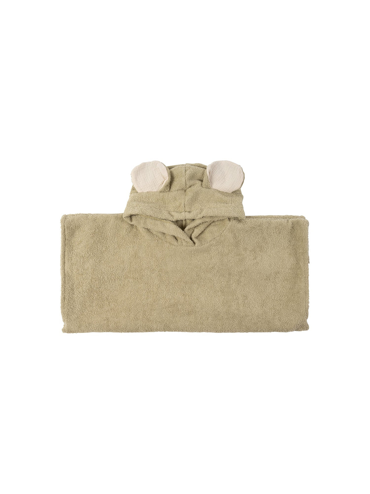 Kids Poncho with Mouse Ears - Slate Green