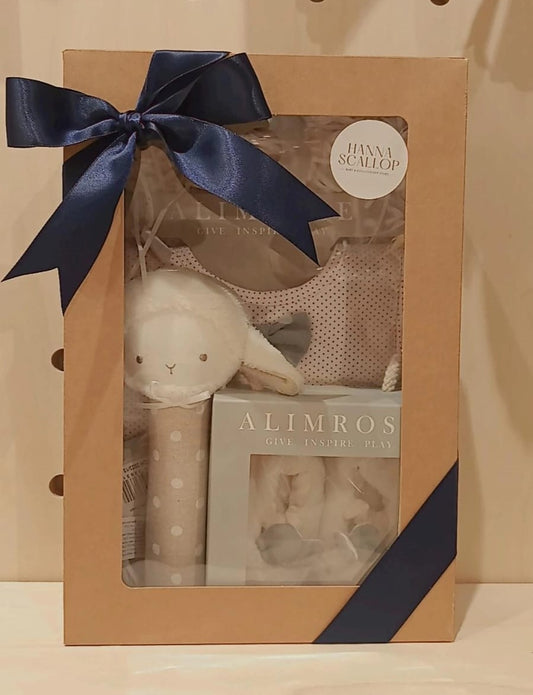 Baby Gift Set - Alimrose Lamby Squeaker