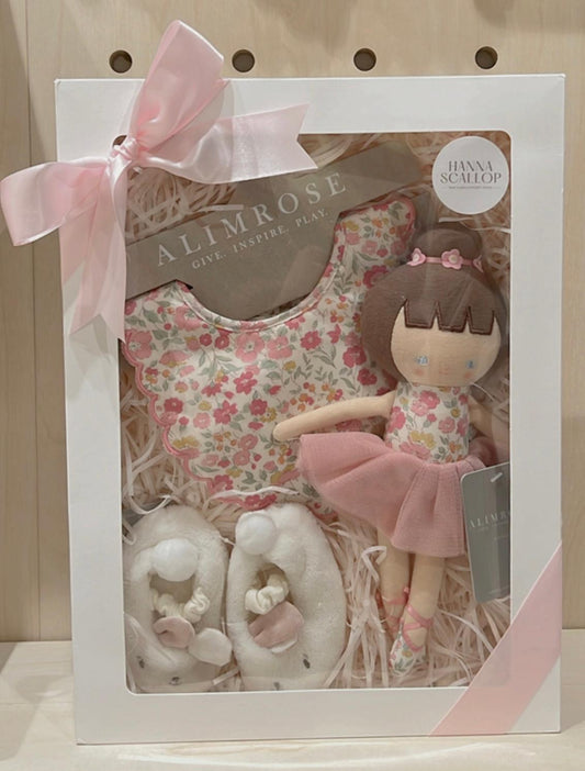 Baby Gift Set - Alimrose Ballerina Doll