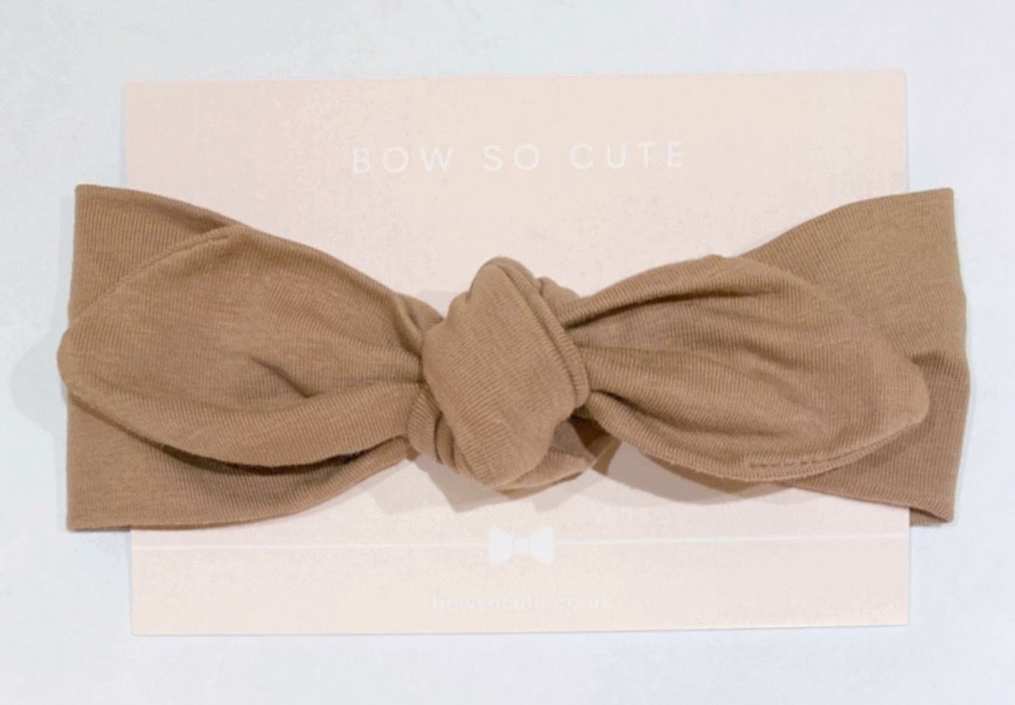 Bow So Cute Classic Topknot