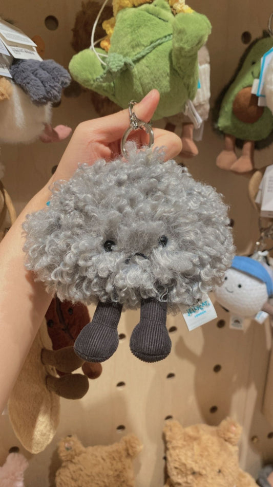 Jellycat Amuseables Storm Cloud Bag Charm