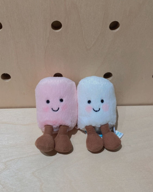 Jellycat Amuseables Pink and White Marshmallows