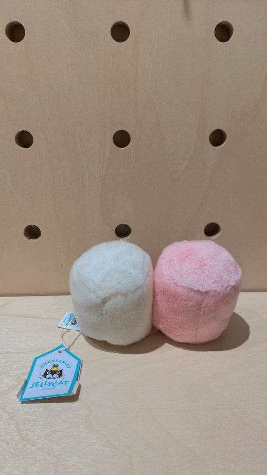 Jellycat Amuseables Pink and White Marshmallows