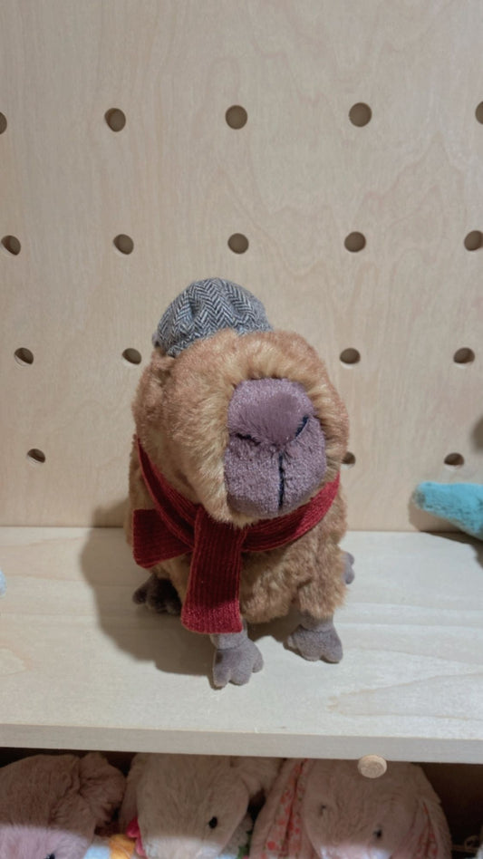 Jellycat Clyde Capybara Hipster Outfit