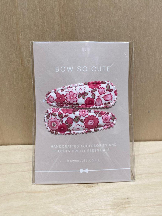 Bow So Cute Snap clips