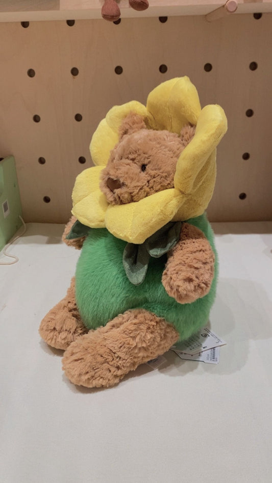Jellycat Bartholomew Bear Daffodil Outfit