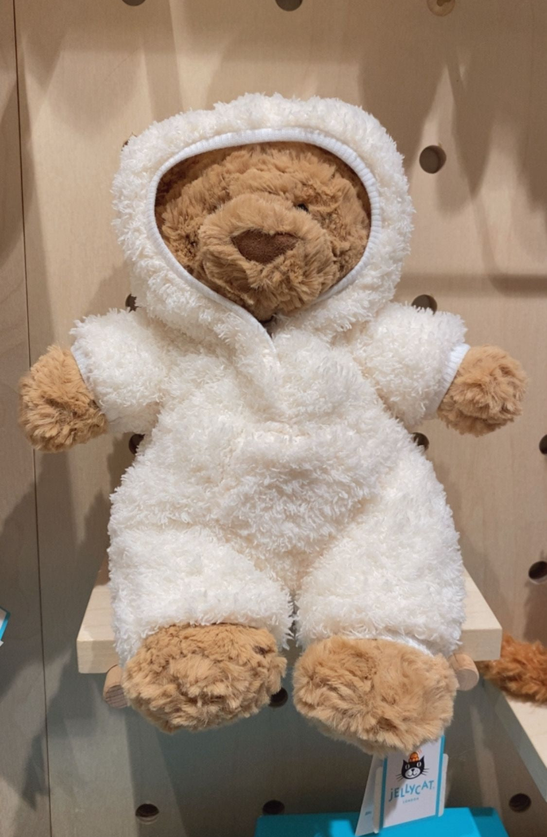 Jellycat Bartholomew Bear All-in-one Outfit