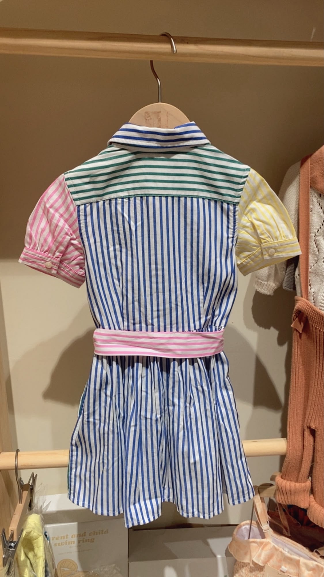 Striped Cotton Fun Shirtdress