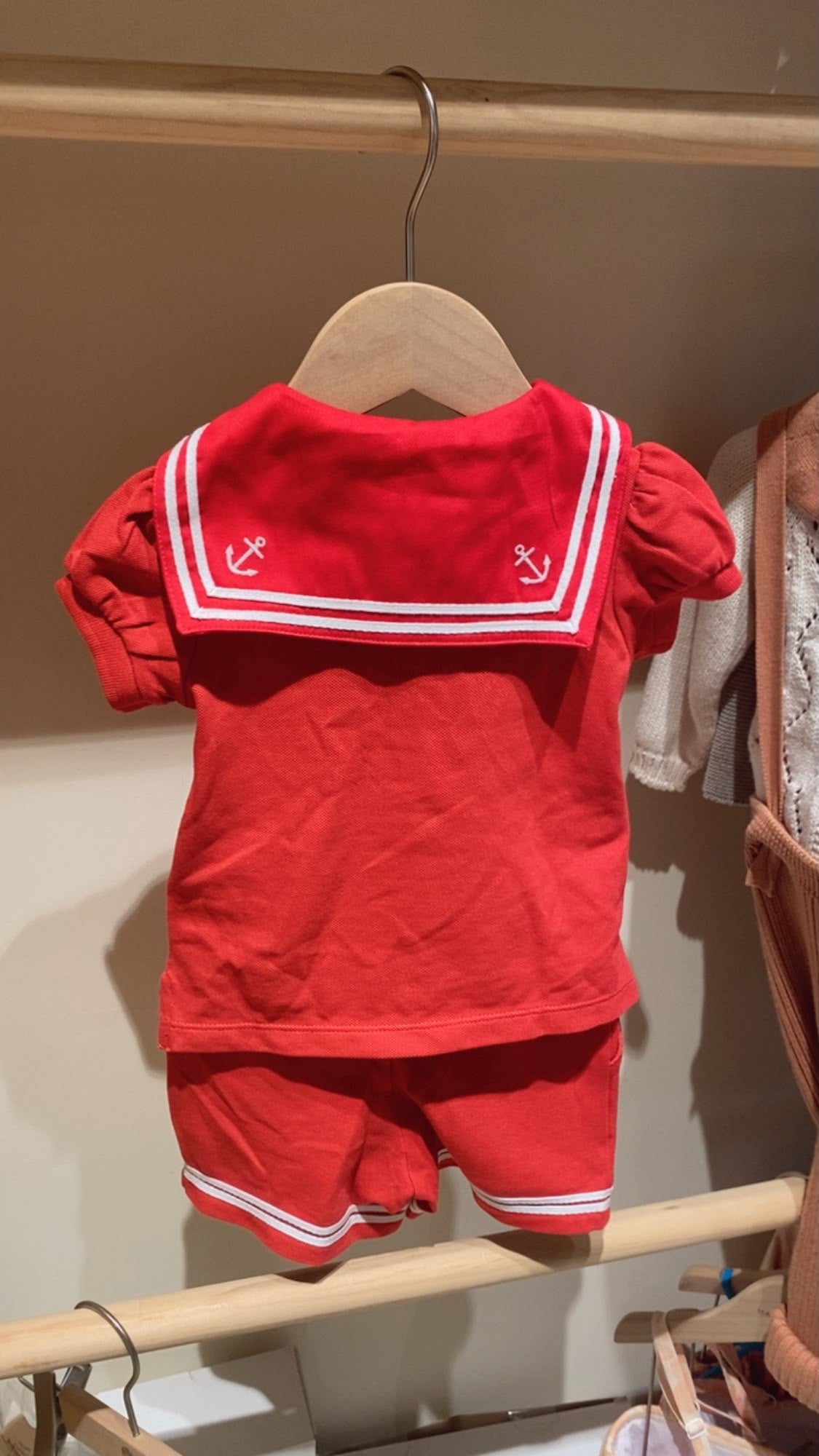 Mwsh Sailor Polo Shirt and Short Set