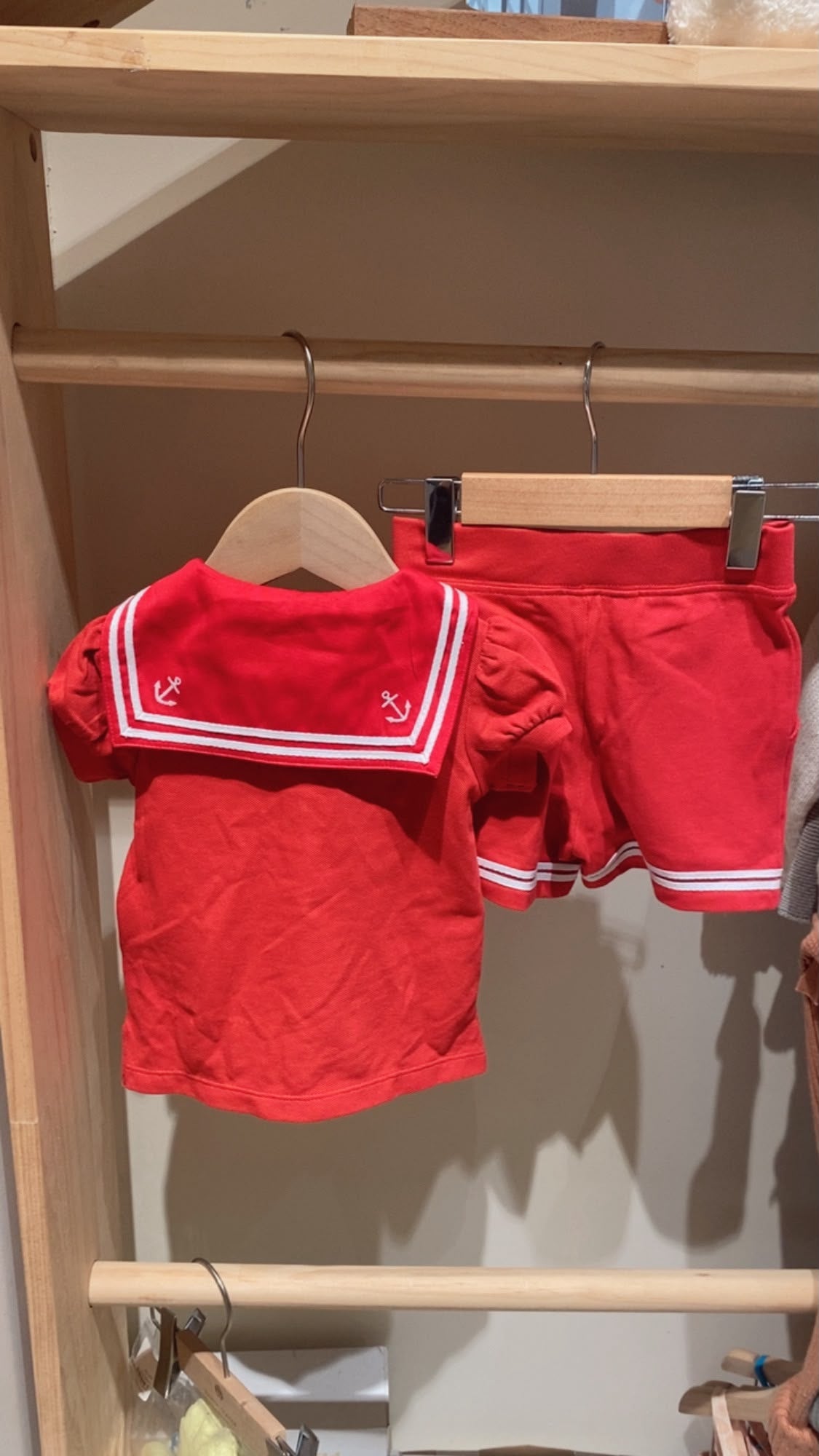 Mwsh Sailor Polo Shirt and Short Set
