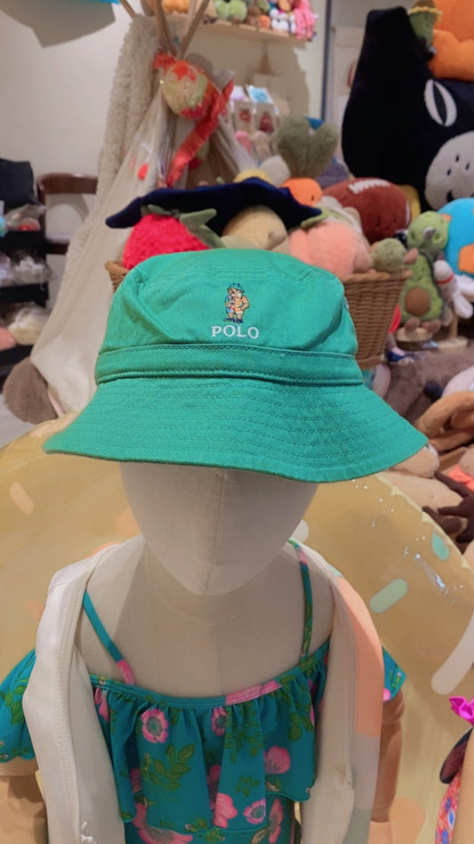 Polo Bear Twill Bucket Hat