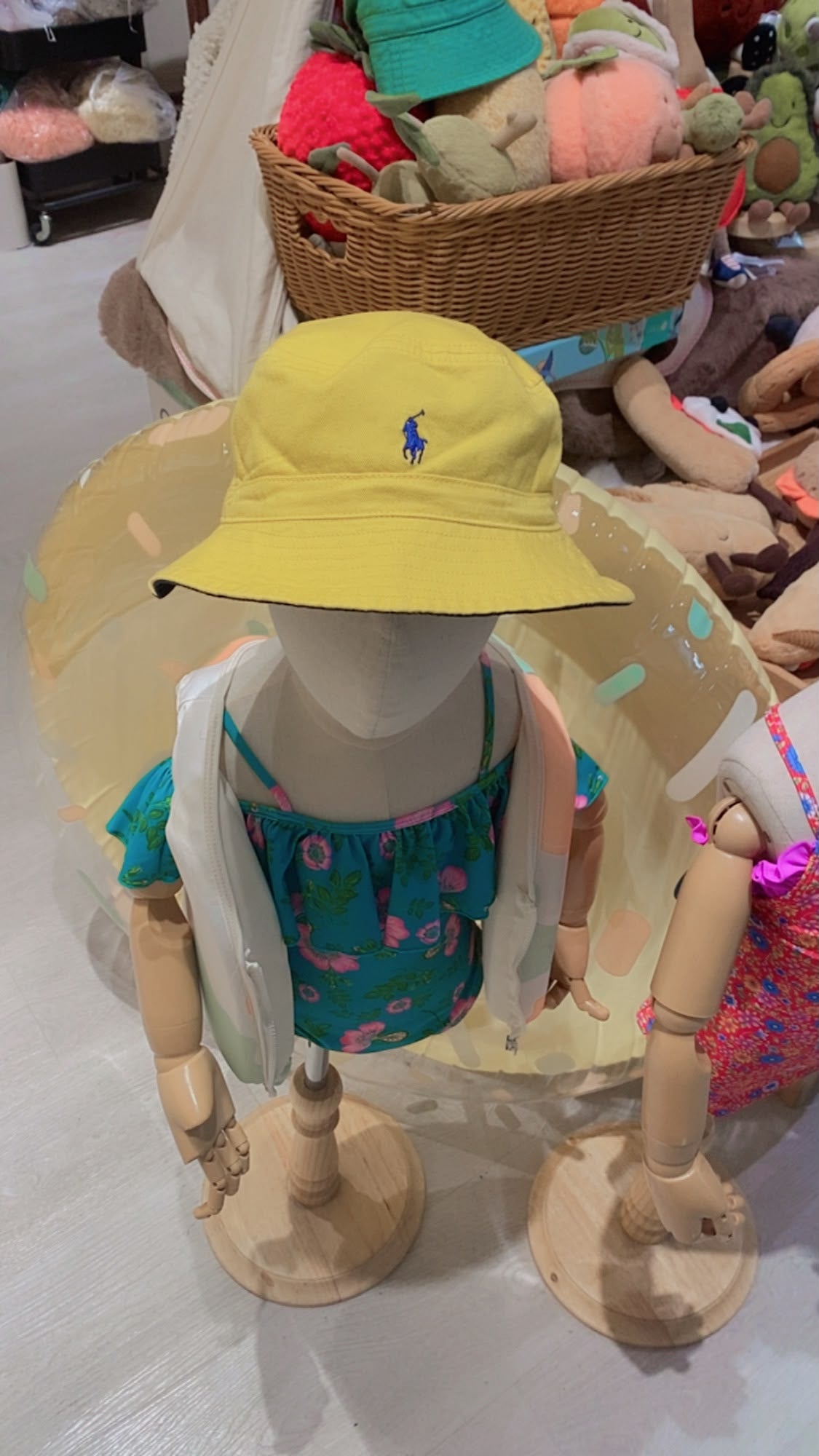 Polo Bear Reversible Twill Bucket Hat