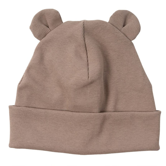 Beanie Hat with Teddy Ears - Cinder