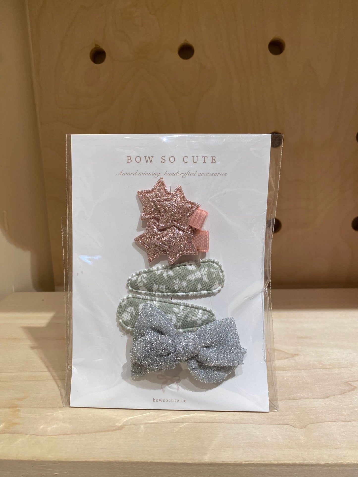 Bow So Cute Bow Clip Set (Country Style)