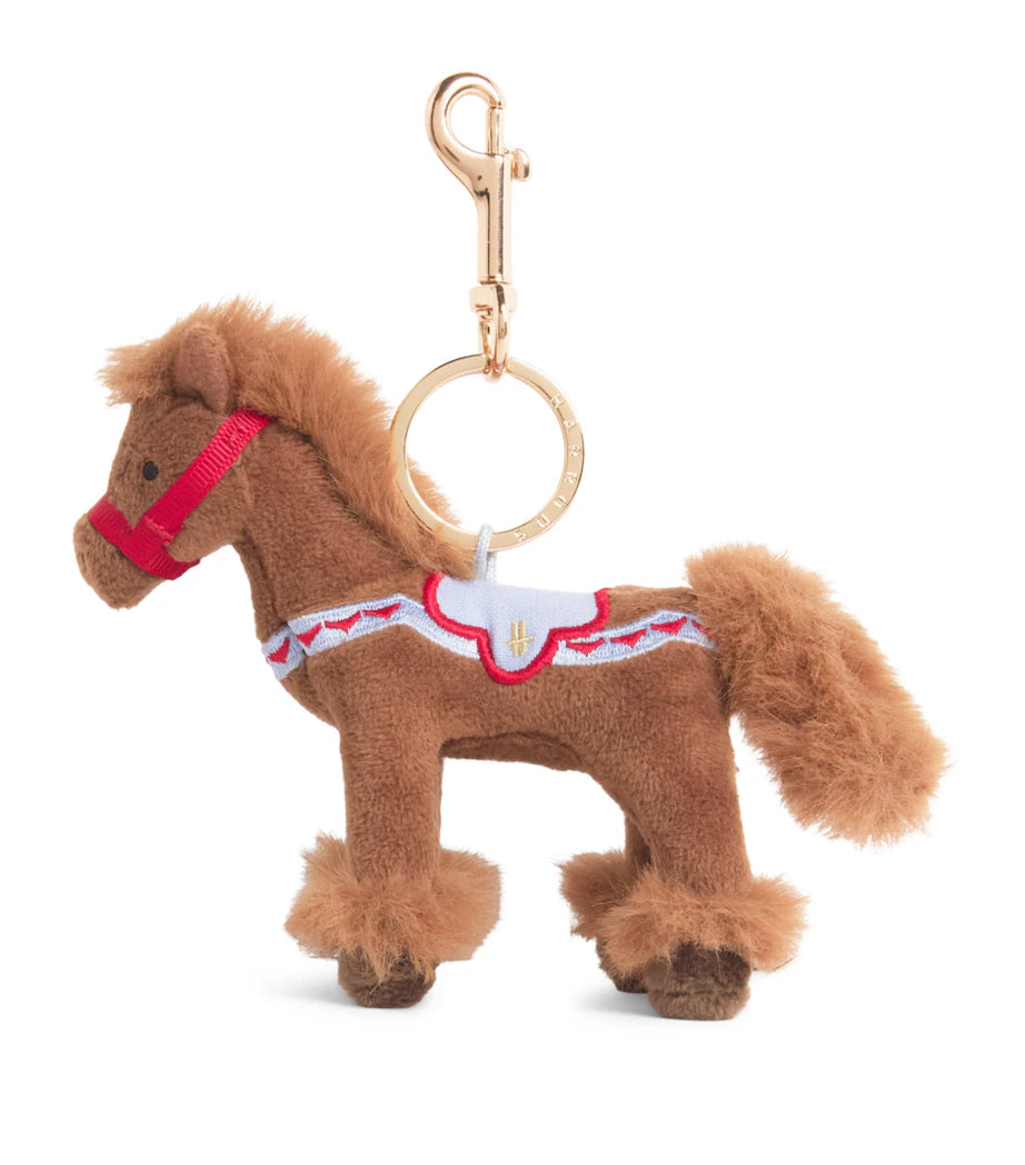 Horse Plush Keyring