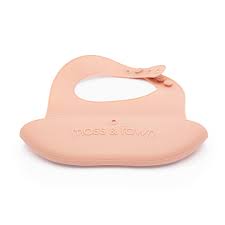 Moss and Fawn Gather and Roll Bib (Bloom)