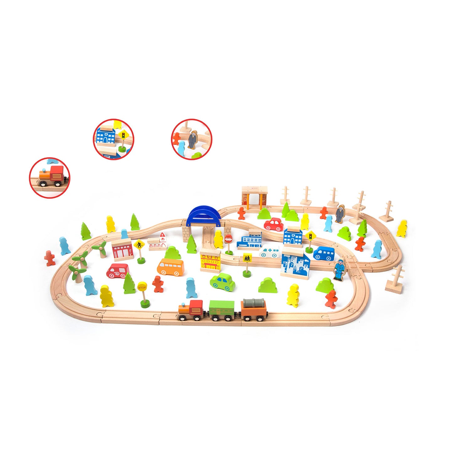 Classic World 110 Train Set