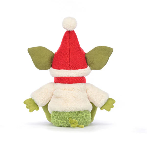 Jellycat Christmas Grizzo Gremlin (Pre-order: Restock in 2-3 weeks)