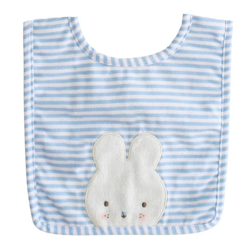 Alimrose Baby Bunny Bib Blue