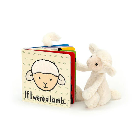 Jellycat If I Were A Lamb Board Book (Pre-order: Restock in 2-3 weeks)