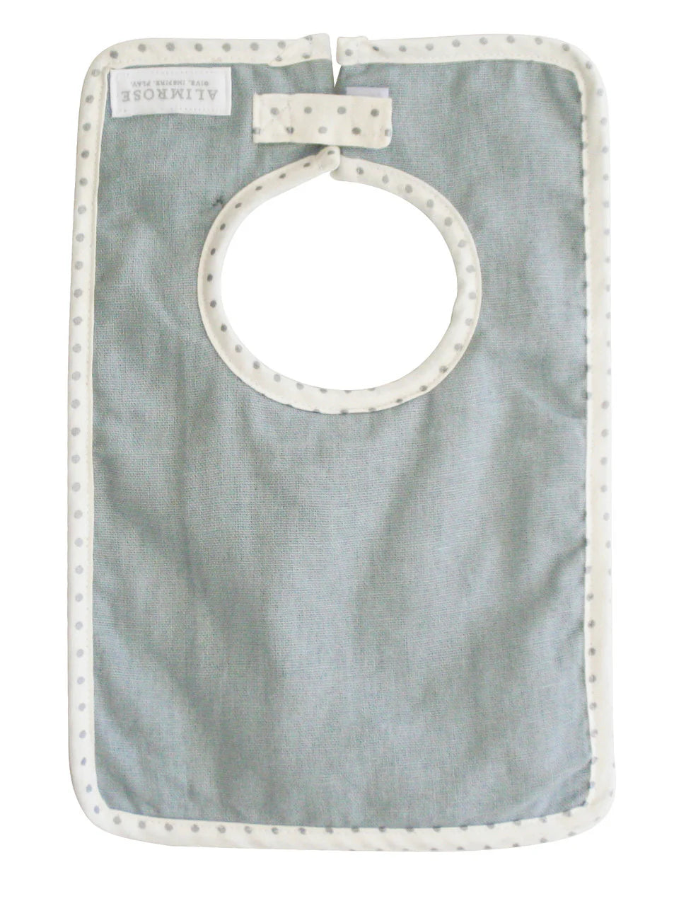 Alimrose Bobby Bib Grey Linen