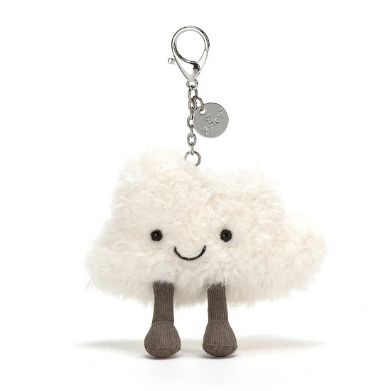 Jellycat Amuseable Cloud woven bag charm