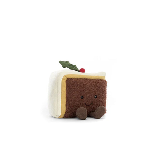 Jellycat Amuseable Slice of Christmas Cake (Pre-order: Restock in 2-3 weeks)