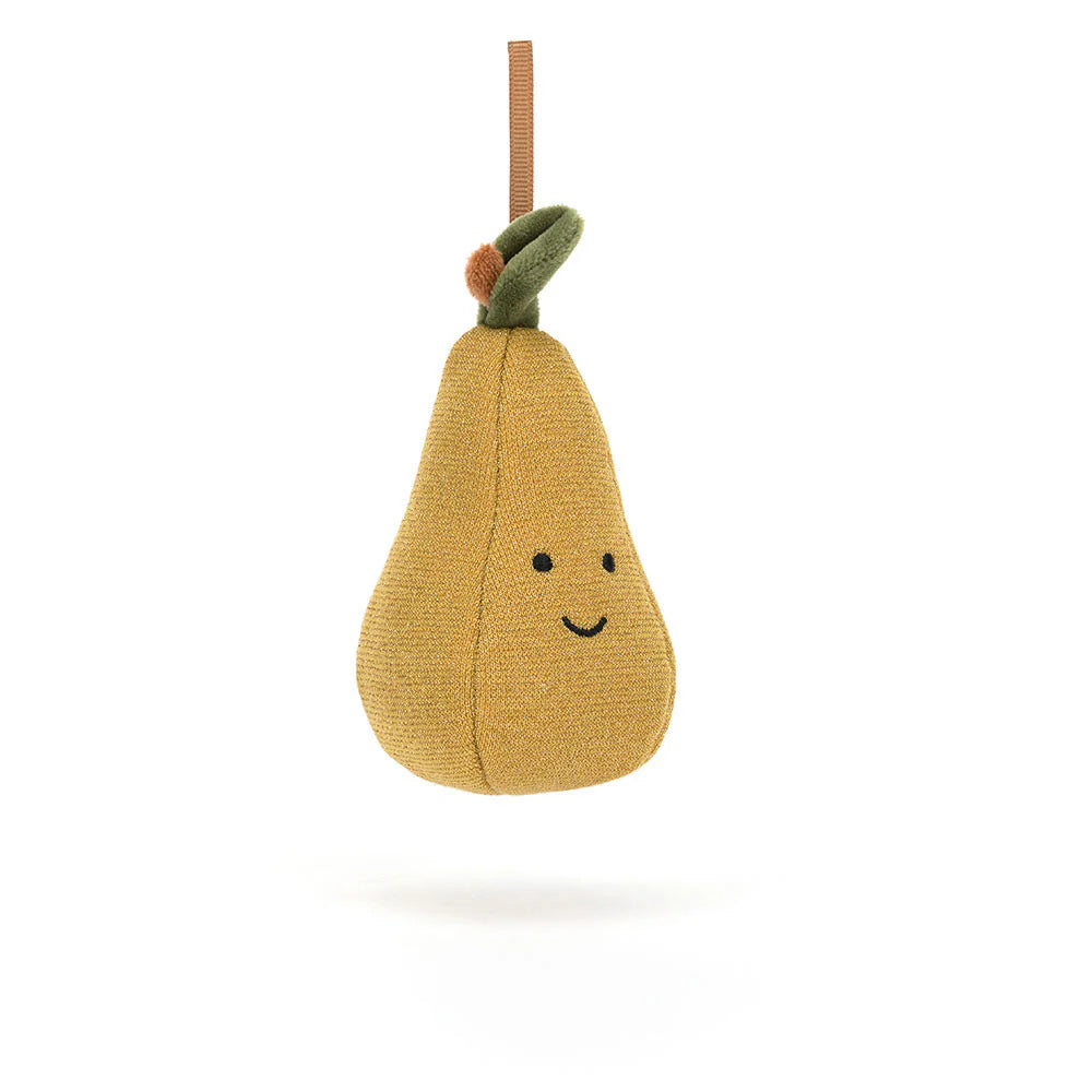 Jellycat Festive Folly Pear (Pre-order: Restock in 2-3 weeks)