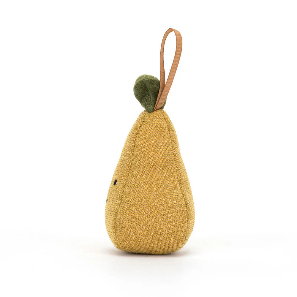 Jellycat Festive Folly Pear (Pre-order: Restock in 2-3 weeks)