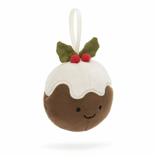 Jellycat Festive Folly Christmas Pudding (Pre-order: Restock in 2-3 weeks)