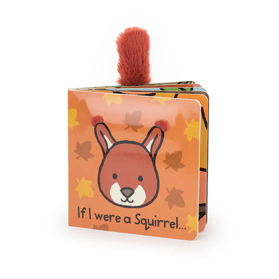 Jellycat If I Were A Squirrel Board Book (Pre-order: Restock in late Oct)