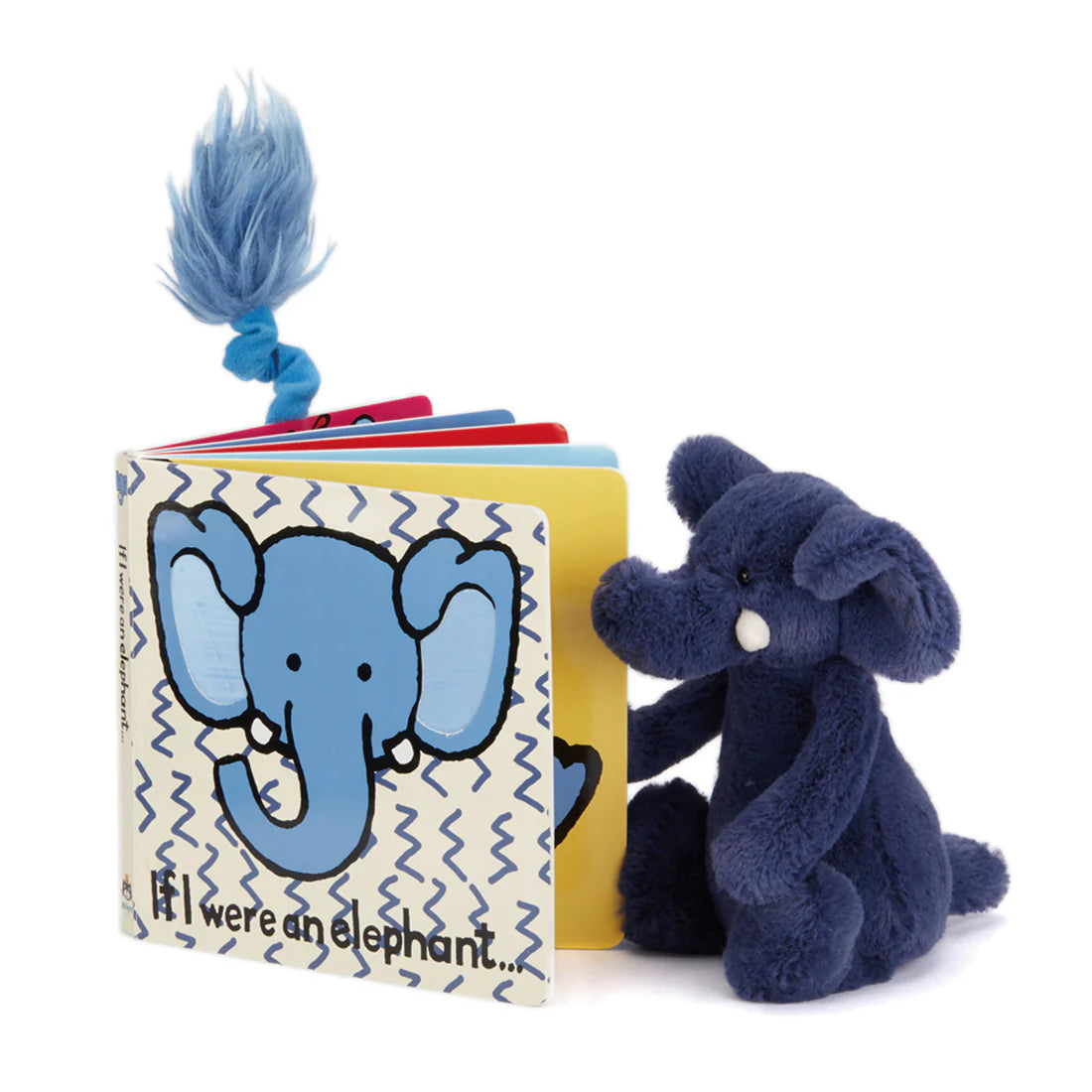 Jellycat If I Were An Elephant Board Book (Pre-order: Restock in late Oct)