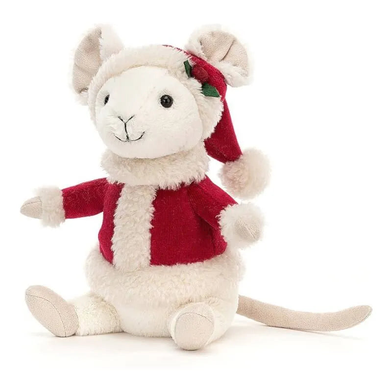 Jellycat Merry Mouse (Pre-order: Restock in late Oct)