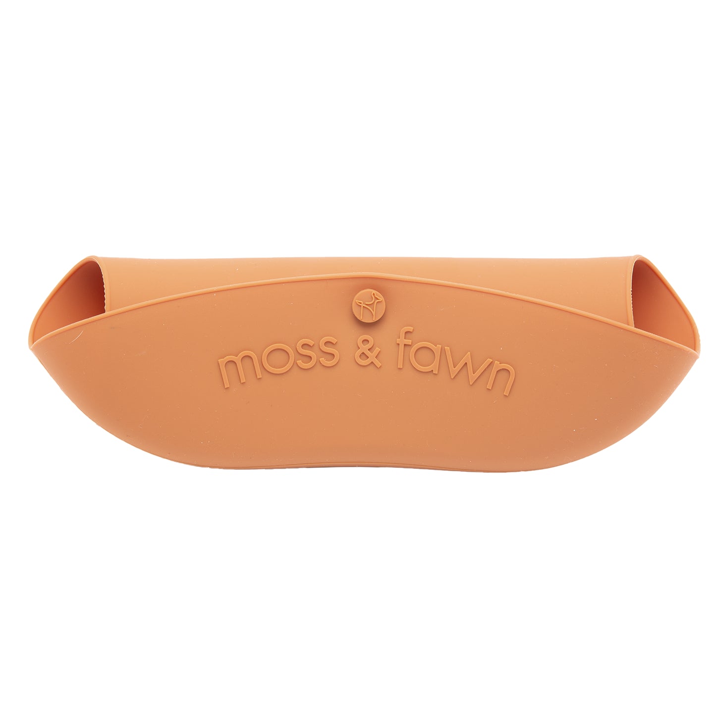 Moss and Fawn Gather and Roll Bib (Terracotta)