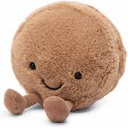 Jellycat Mona macaron (Brown)(Paris only edition)