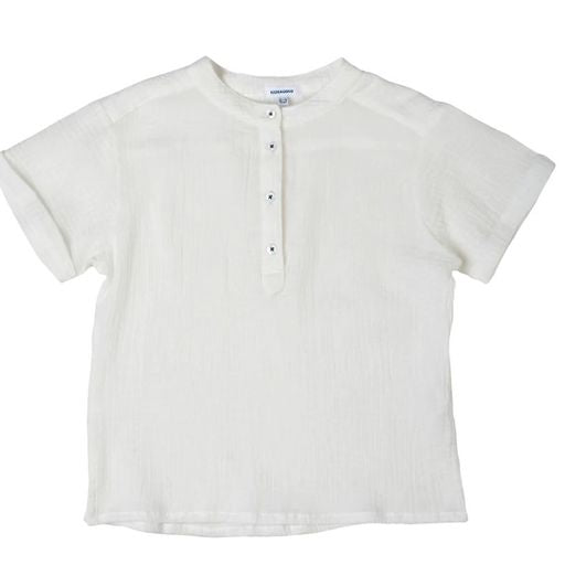 Kidsagogo Short Sleeve Tunic: White