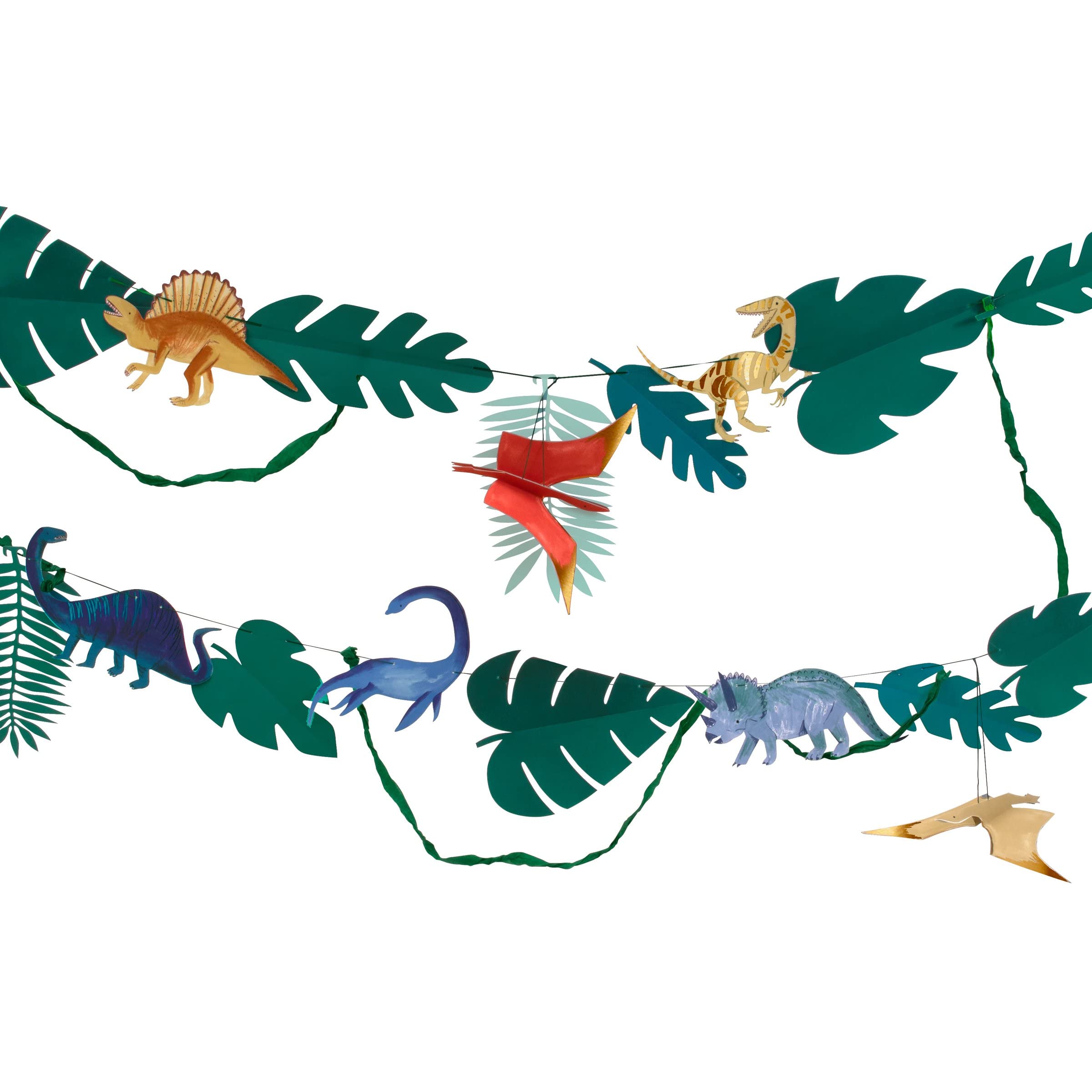 Hannasaurus Meri Meri Dinosaur Kingdom Large Garland – Hanna Scallop