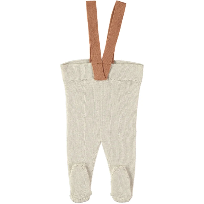 Li & Me Billie: Rib Knit Legging w/ strap (Clay)