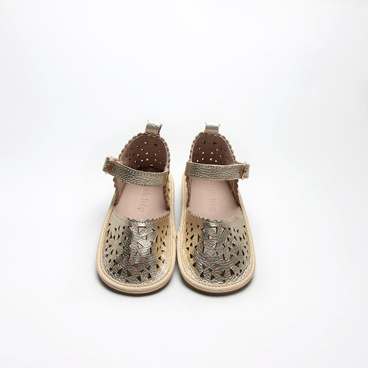 Sadiebaby Baby, Toddler & Girls Sandals: Emma Gold