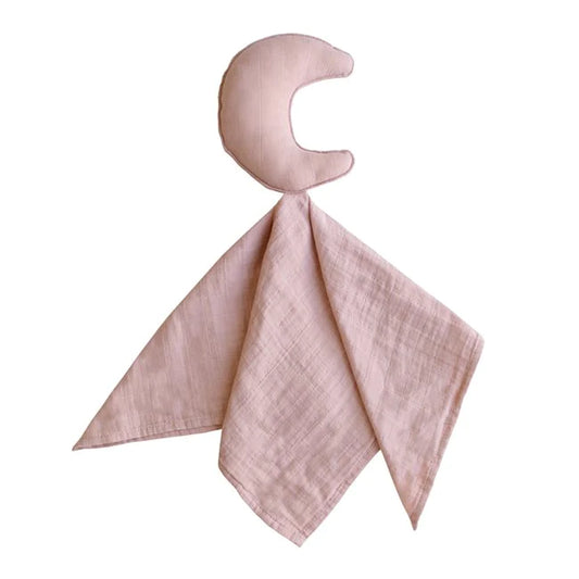 Mushie Moon Lovey Blanket (Moon Primrose)