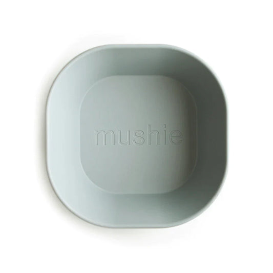 Mushie Square Dinnerware Bowl 2-Pack